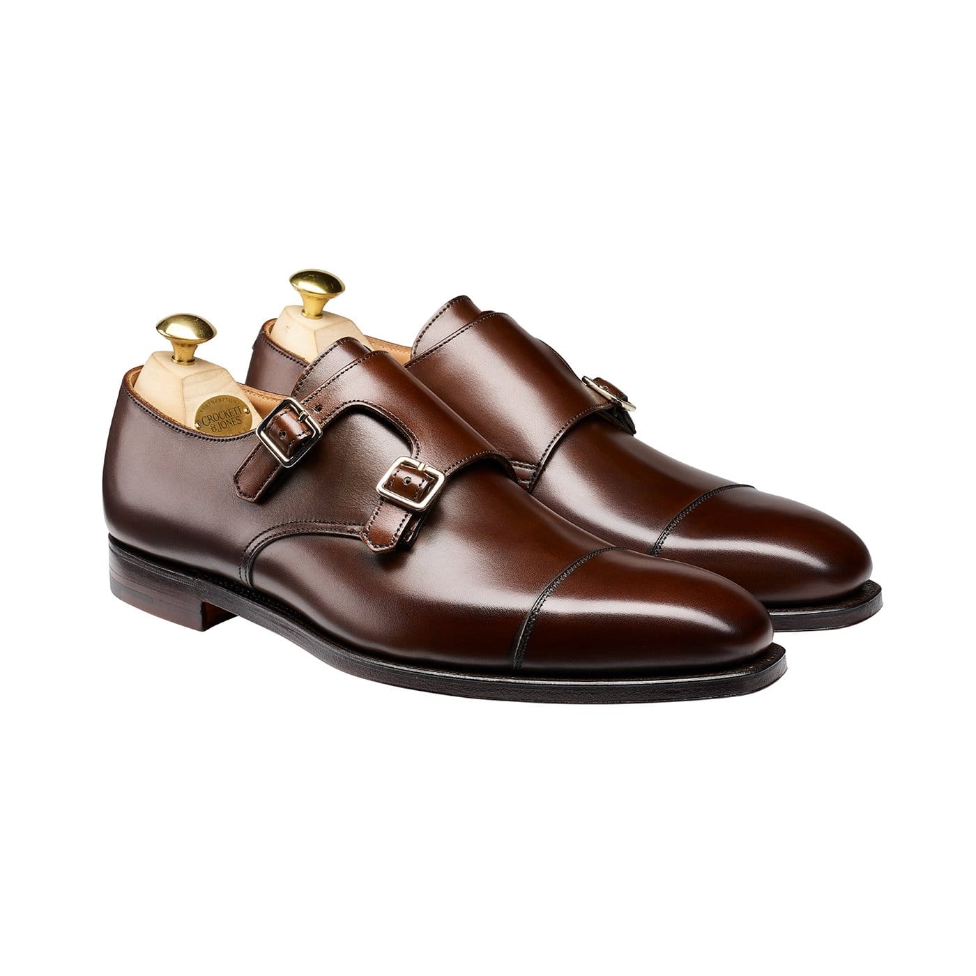 Lowndes Double Buckle Monk Shoes