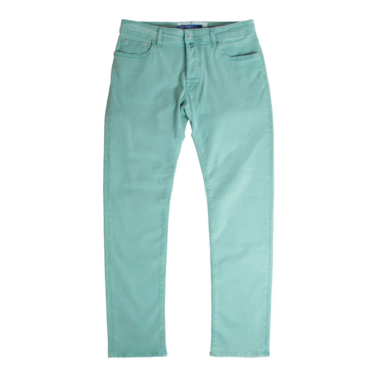 Fashion sea green jeans