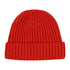 Fisherman Knit 8ply Cashmere Hat - Chilli CAPS & HATS Robert Old