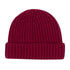 Fisherman Knit 8ply Cashmere Hat - Claret CAPS & HATS Robert Old