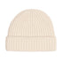 Fisherman Knit 8ply Cashmere Hat - White Undyed CAPS & HATS Robert Old