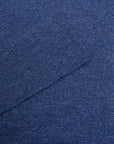 Navy 100% Cotton Fine-Stripe Polo  Robert Old   