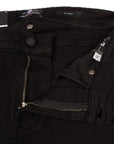 Black Slimmy Slim Straight Jeans JEANS 7 For All Mankind