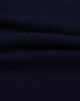 Navy Knit Short Sleeve Polo Sweater S/S POLOS Robert Old   