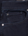 Dark Blue Standard Straight Luxe Performance Jeans JEANS 7 For All Mankind