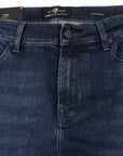 Dark Blue Standard Straight Luxe Performance Jeans JEANS 7 For All Mankind