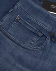 Mid Blue Slimmy Tapered Luxe Performance Plus Jeans JEANS 7 For All Mankind