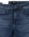 Dark Blue Slimmy Stretch Tek Rebus Jeans JEANS 7 For All Mankind