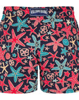 Navy ‘Holistarfish’ Moorise Swim Trunks  Vilebrequin   