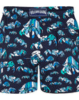 Navy ‘Hermit Crab’ Moorise Swim Trunks  Vilebrequin   