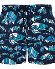 Navy ‘Hermit Crab’ Moorise Swim Trunks  Vilebrequin   