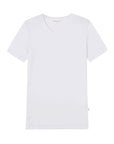 White Alex Micro Modal Stretch V-Neck T-Shirt UNDERWEAR Derek Rose