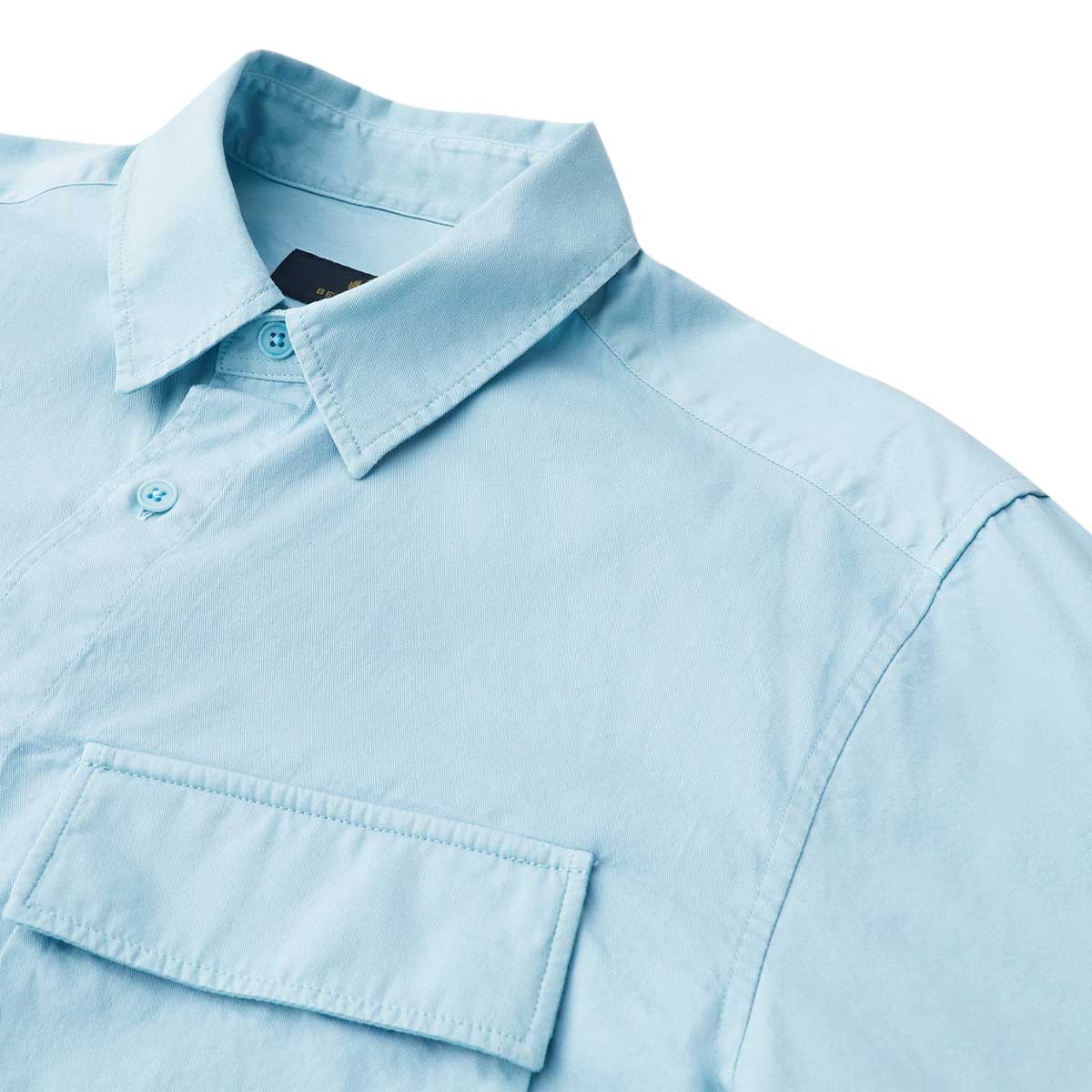 Scale Skyline Blue Long Sleeve Shirt  Belstaff   