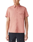 Scale Rust Pink Short Sleeve Shirt S/S SHIRTS Belstaff