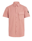 Scale Rust Pink Short Sleeve Shirt S/S SHIRTS Belstaff