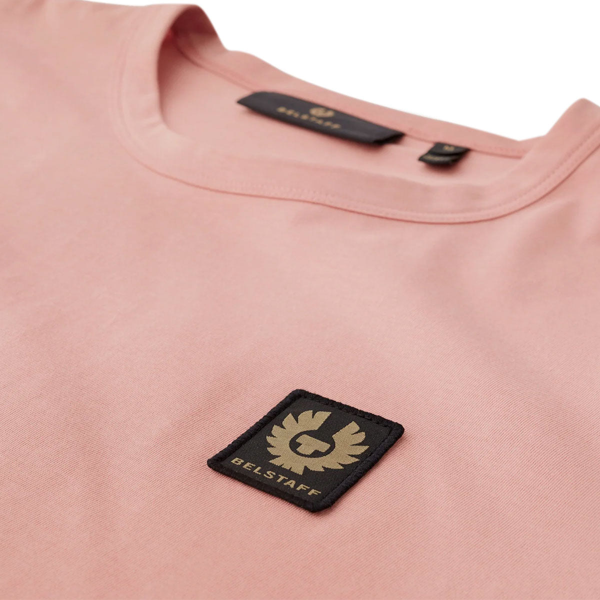 Rust Pink Jersey Cotton T-shirt TEE SHIRTS Belstaff   