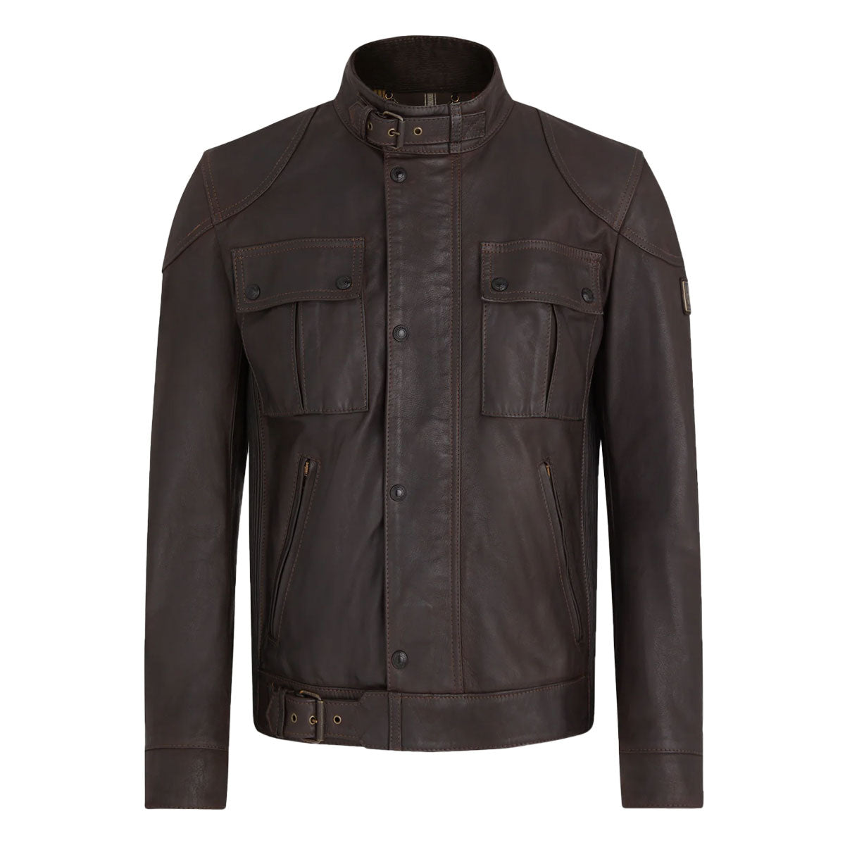 Legacy Gangster Leather Jacket  Santoni Casual   