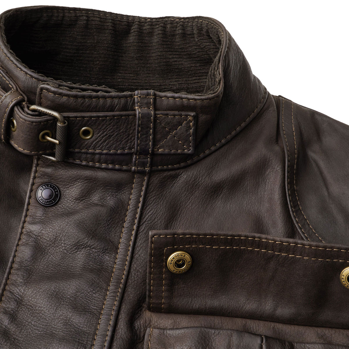 Legacy Gangster Leather Jacket  Belstaff   