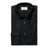 Black Floral Print Jacquard Long Sleeve Shirt L/S SHIRTS Eton