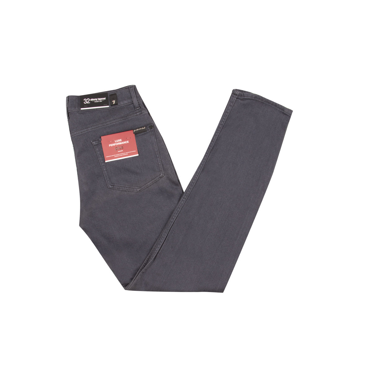 Dark Grey Slimmy Tapered Luxe Performance Plus Jeans JEANS 7 For All Mankind