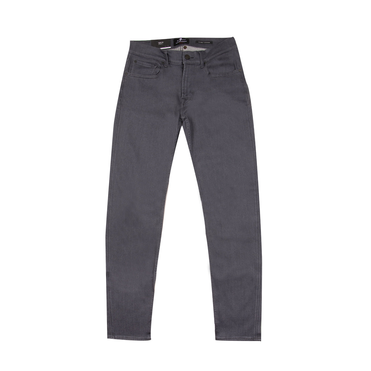 Dark Grey Slimmy Tapered Luxe Performance Plus Jeans JEANS 7 For All Mankind