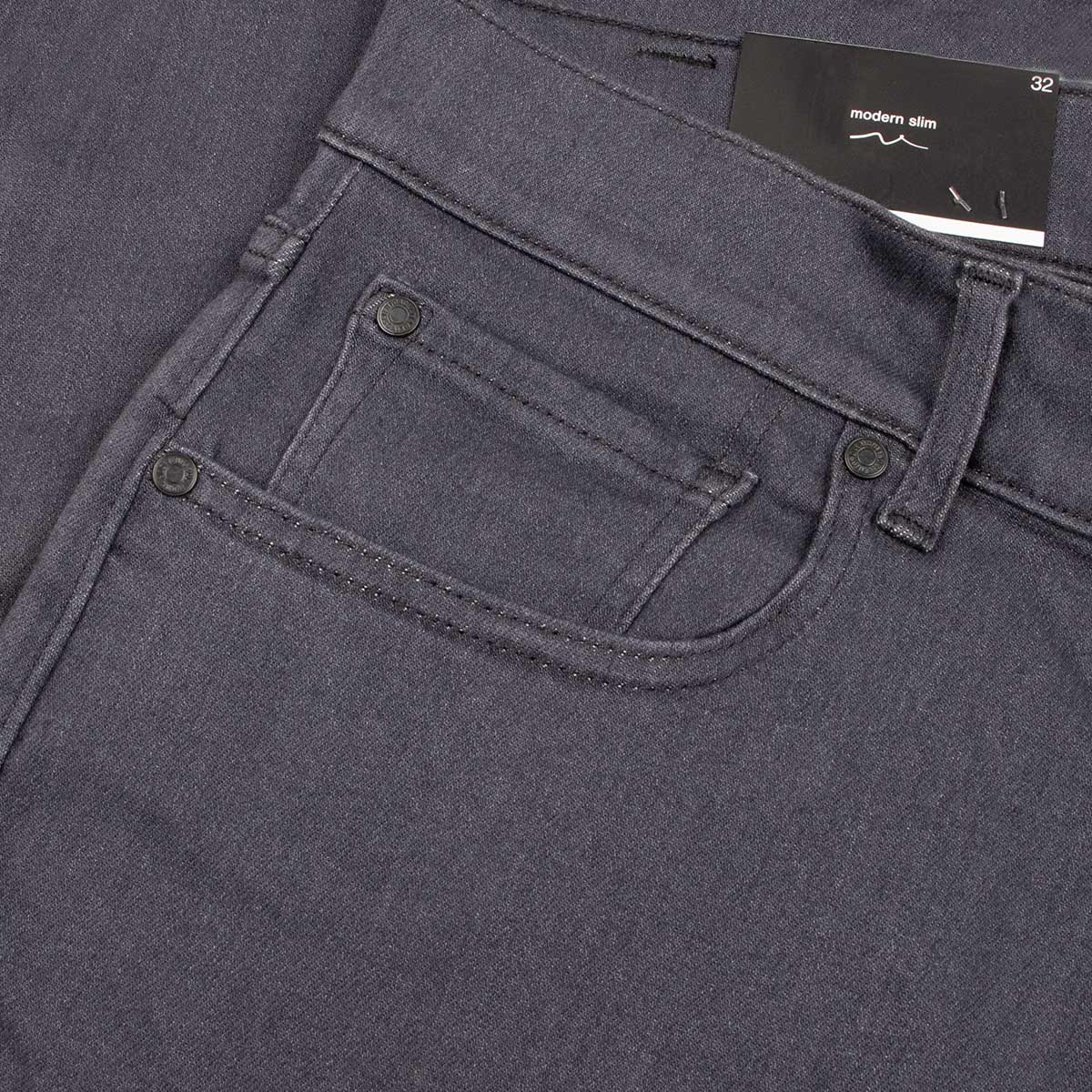 Dark Grey Slimmy Tapered Luxe Performance Plus Jeans JEANS 7 For All Mankind