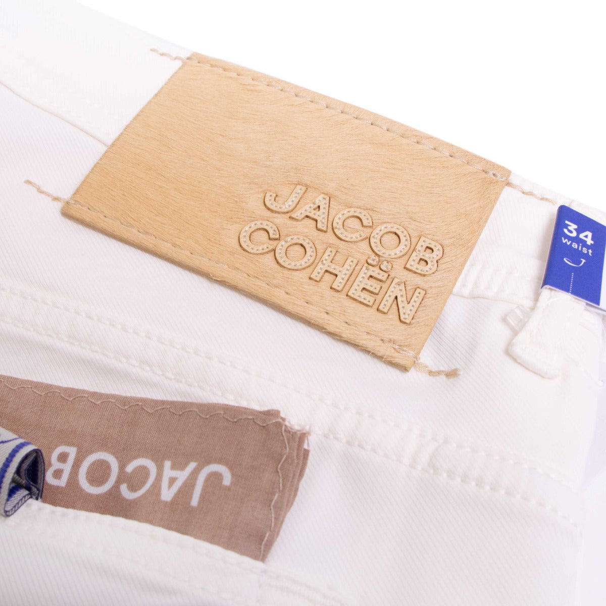 Beige Lou Five Pocket Shorts SHORTS Jacob Cohen   
