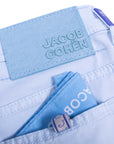 Light Blue Lou Five Pocket Shorts  Jacob Cohen   