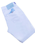 Light Blue Lou Five Pocket Shorts  Jacob Cohen   