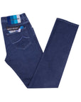 Mid Blue 'Nick' Stretch Slim Fit Jeans  Jacob Cohen   