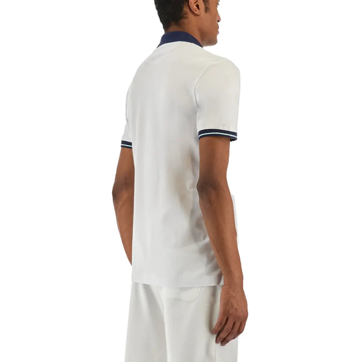 Optic White Regular-fit Cotton Stretch Polo shirt S/S POLOS La Martina   