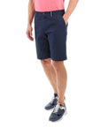 Navy Regular-fit Chino Shorts SHORTS La Martina   