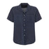 Navy Linen Short-sleeved Shirt S/S SHIRTS La Martina   