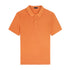 Washed Orange Cotton Piqué Polo Shirt S/S POLOS Paul & Shark   