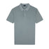 Washed Green Cotton Piqué Polo Shirt S/S POLOS Paul & Shark   