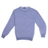 Striped Blue Cashmere Linen Crewneck Sweater KNITWEAR FEDELI