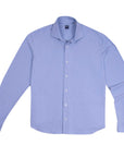 Blue Tecno Jersey Long Sleeve Shirt  FEDELI   