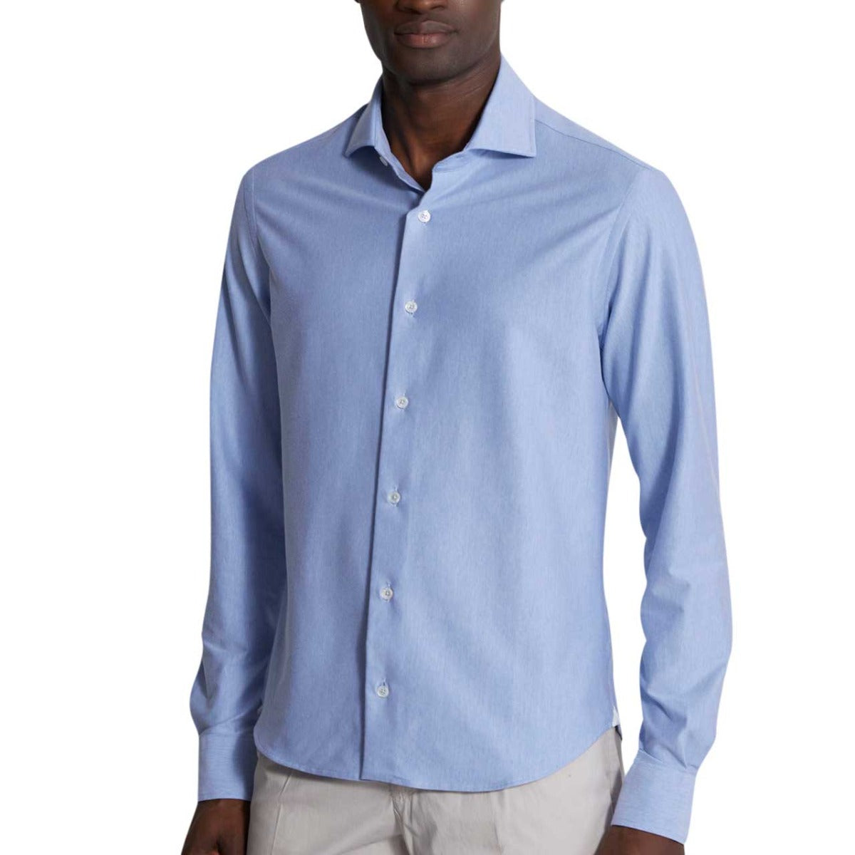 Blue Tecno Jersey Long Sleeve Shirt  FEDELI   