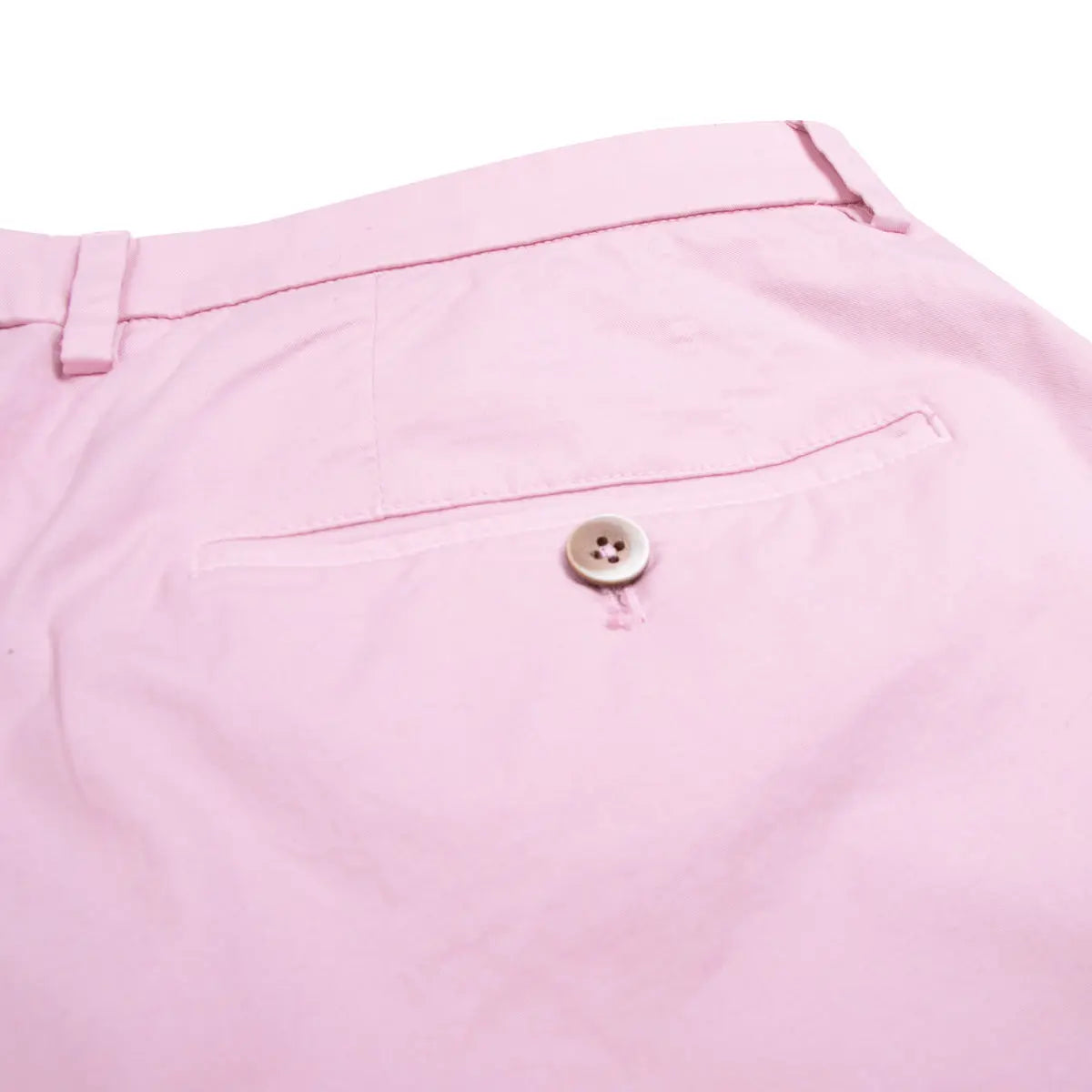 Light Pink Cotton Stretch Chino Shorts SHORTS Robert Old   