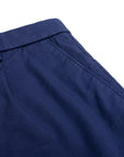 Navy Cotton Stretch Chino Shorts SHORTS Robert Old   