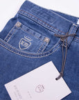 Mid Blue ‘Milano’ Lightweight Denim Jeans  Richard J Brown   