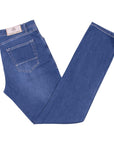 Mid Blue ‘Milano’ Lightweight Denim Jeans  Richard J Brown   