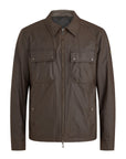 Burnt Oak Tour Waxed Cotton Overshirt