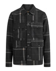 Charcoal Forge Wool Overshirt BLOUSONS Belstaff