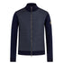 Washed Navy Kelbrook Merino Wool Zip Cardigan KNITWEAR Belstaff