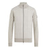 Chrome Grey Kelbrook Merino Wool Zip Cardigan KNITWEAR Belstaff