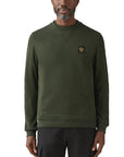 Tile Green Cotton Fleece Sweatshirt SWEATS Belstaff