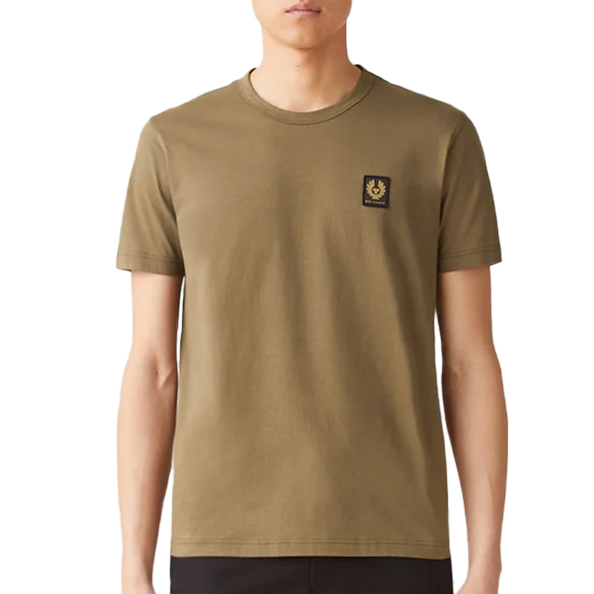 Clay Brown Jersey Cotton T-shirt TEE SHIRTS Belstaff