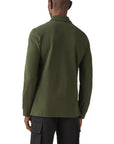 Tile Green Long Sleeved Polo Shirt RUGBY/LS POLOS Belstaff