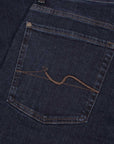 Dark Blue Standard Stretch Tek Asterisk Jeans JEANS 7 For All Mankind